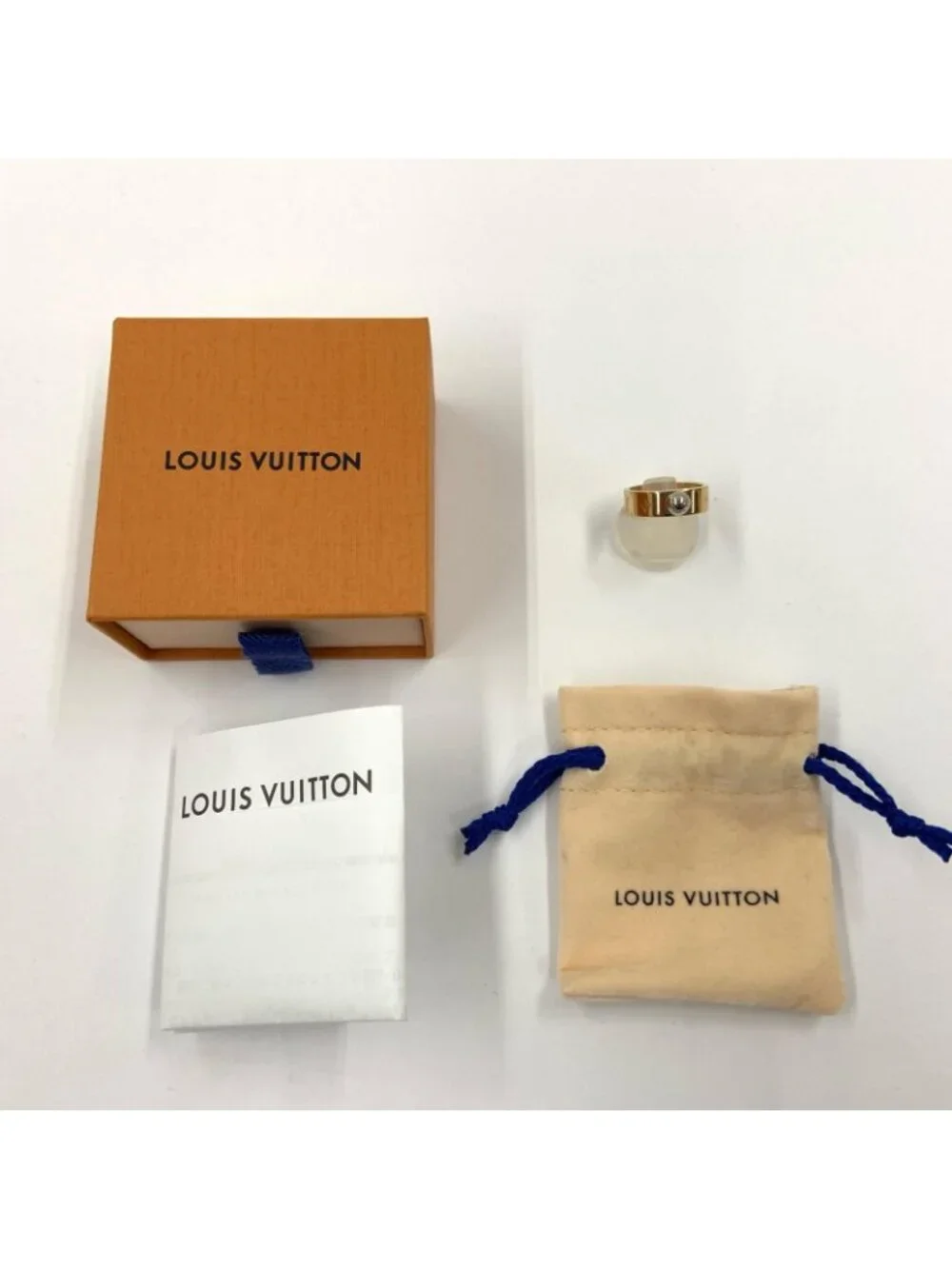 Louis Vuitton Nanogram S Ring Gold